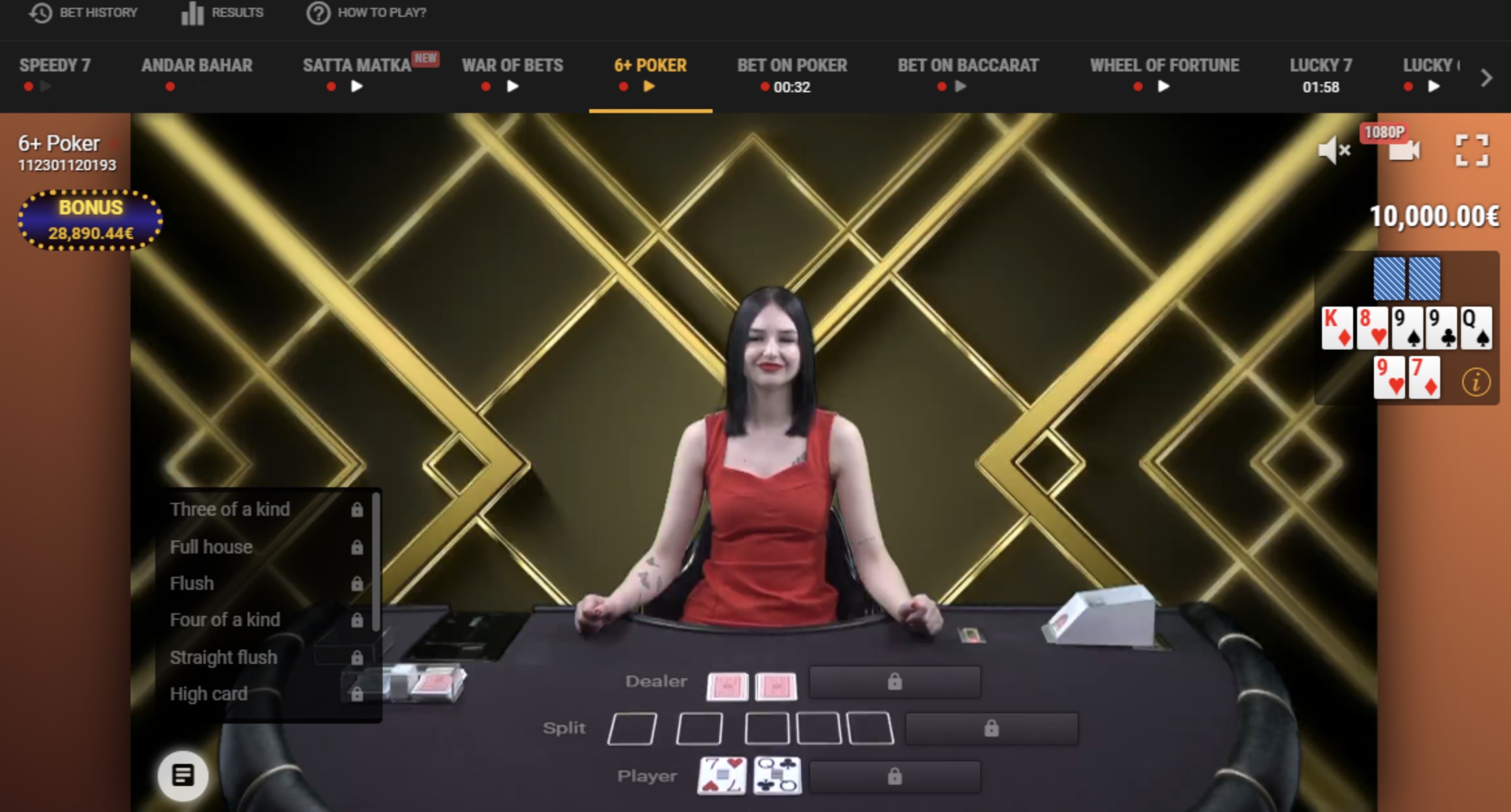 BetGames 포커